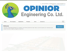 Tablet Screenshot of opiniorengineering.com